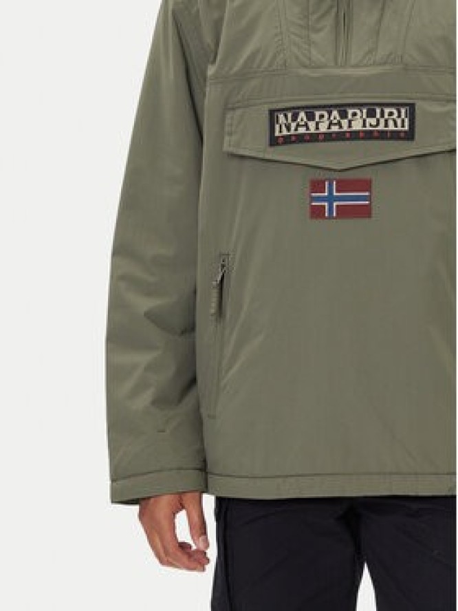 Napapijri Kurtka anorak Rainforest Pocket 2 NP0A4GMD Zielony Regular Fit