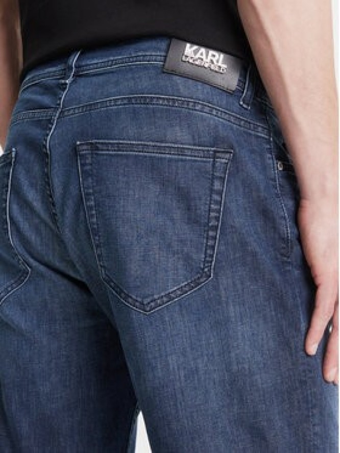 KARL LAGERFELD Szorty jeansowe 265820 552833 Granatowy Regular Fit