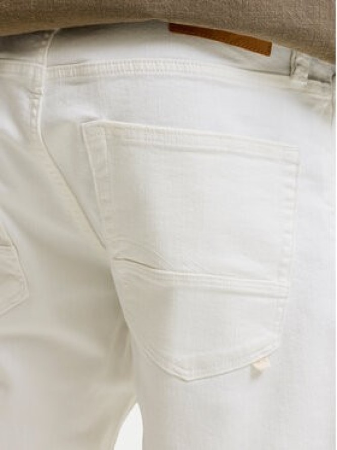 Jack & Jones Szorty jeansowe Rick 12294338 Biały Regular Fit