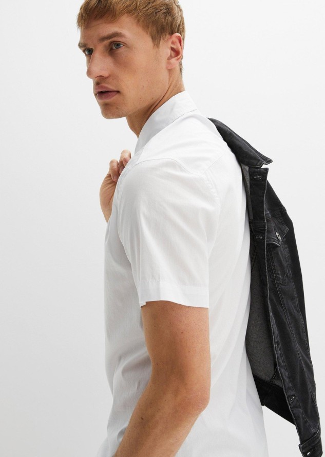 Koszula z krótkim rękawem Slim Fit
