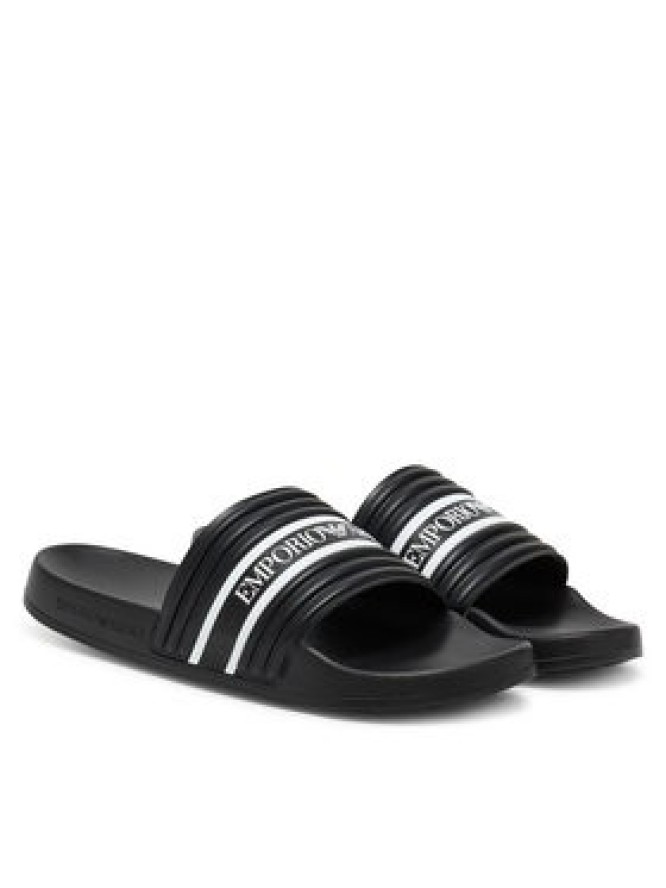 Emporio Armani Klapki XVPS14 XR277 U532 Czarny