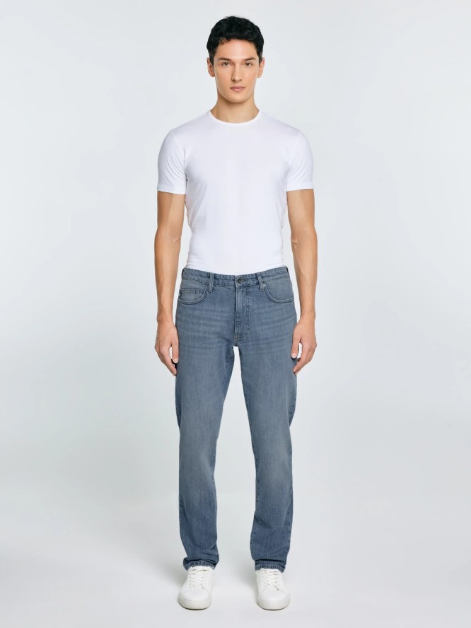 Jeansy męskie niebieskie Harper 307