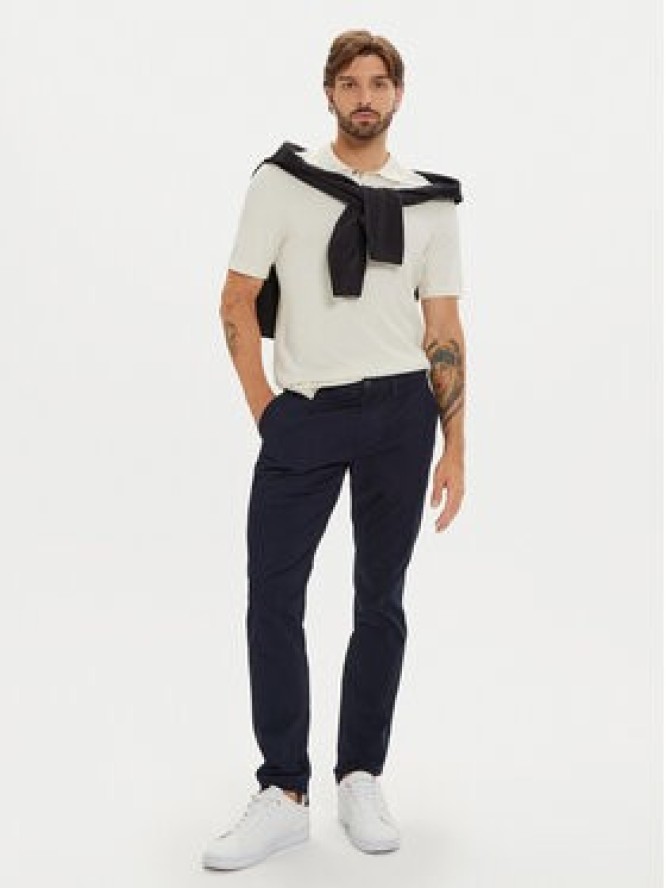 s.Oliver Spodnie materiałowe 2150222 Granatowy Regular Fit