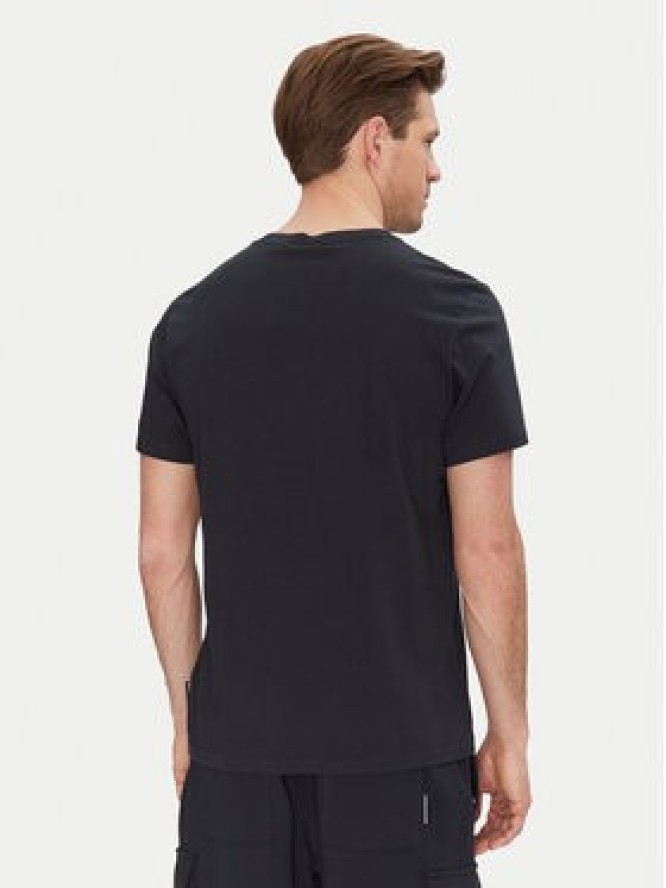 Moose Knuckles T-Shirt Duluth M15MT759 Granatowy Regular Fit