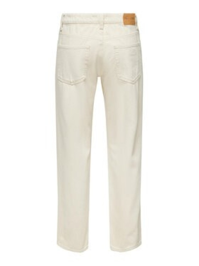 Only & Sons Jeansy 22025917 Biały Loose Fit