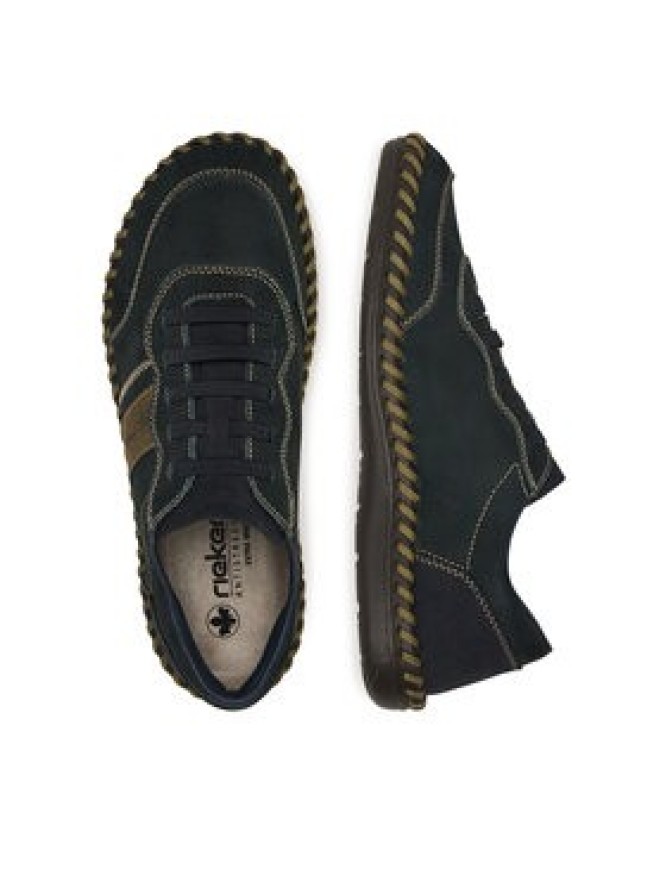 Rieker Półbuty B2468-14 Granatowy