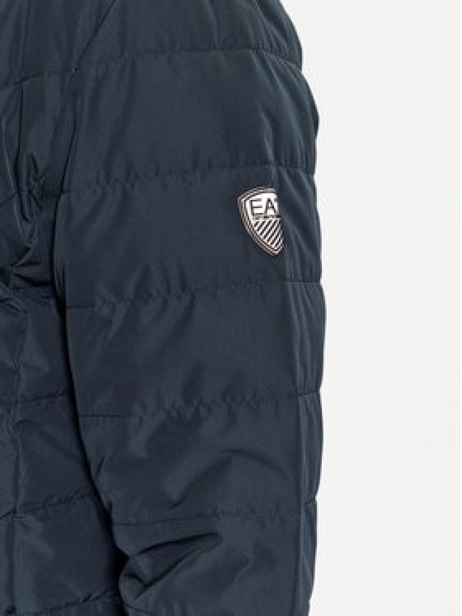 EA7 Emporio Armani Kurtka puchowa 8NPB13 PNE1Z 1578 Granatowy Regular Fit