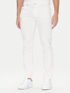 BOSS Jeansy H-Delaware 50540492 Biały Slim Fit
