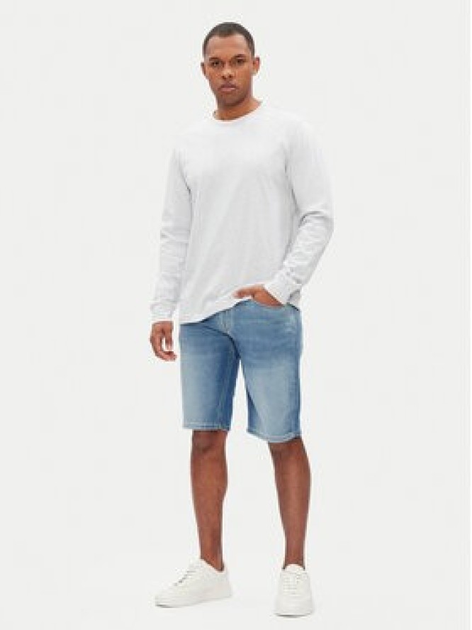 Pepe Jeans Szorty jeansowe PM801075 Niebieski Slim Fit