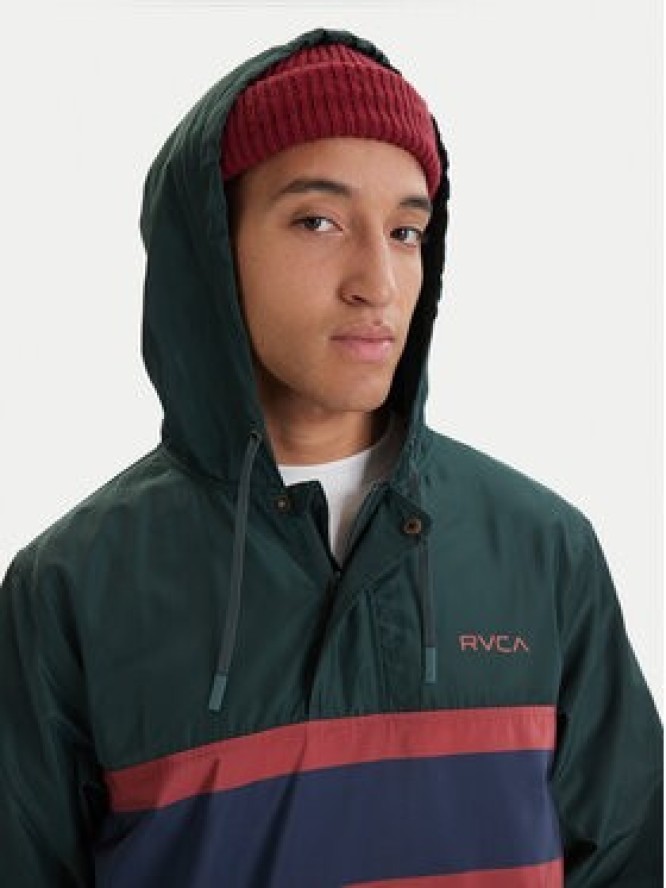 RVCA Kurtka anorak Meyer AVYJK00264 Zielony Regular Fit