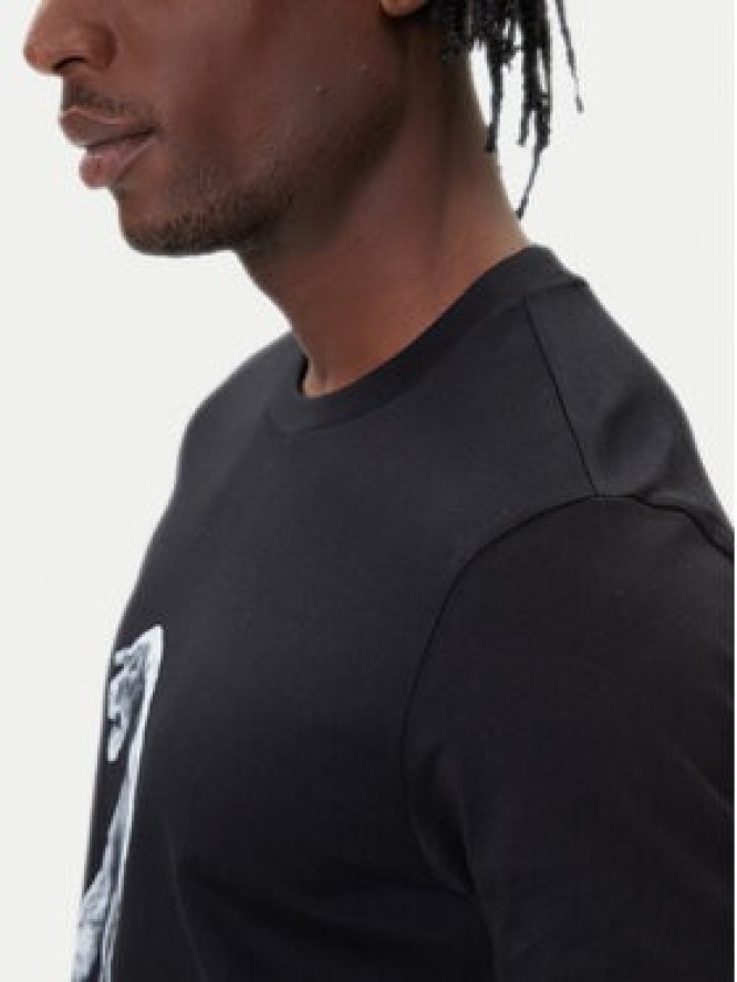 HUGO T-Shirt Didug 50548557 Czarny Regular Fit