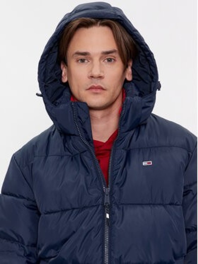 Tommy Jeans Kurtka zimowa Essential DM0DM18487 Granatowy Regular Fit