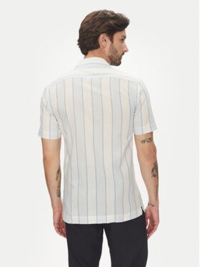 Lindbergh Koszula 30-203419 Błękitny Relaxed Fit