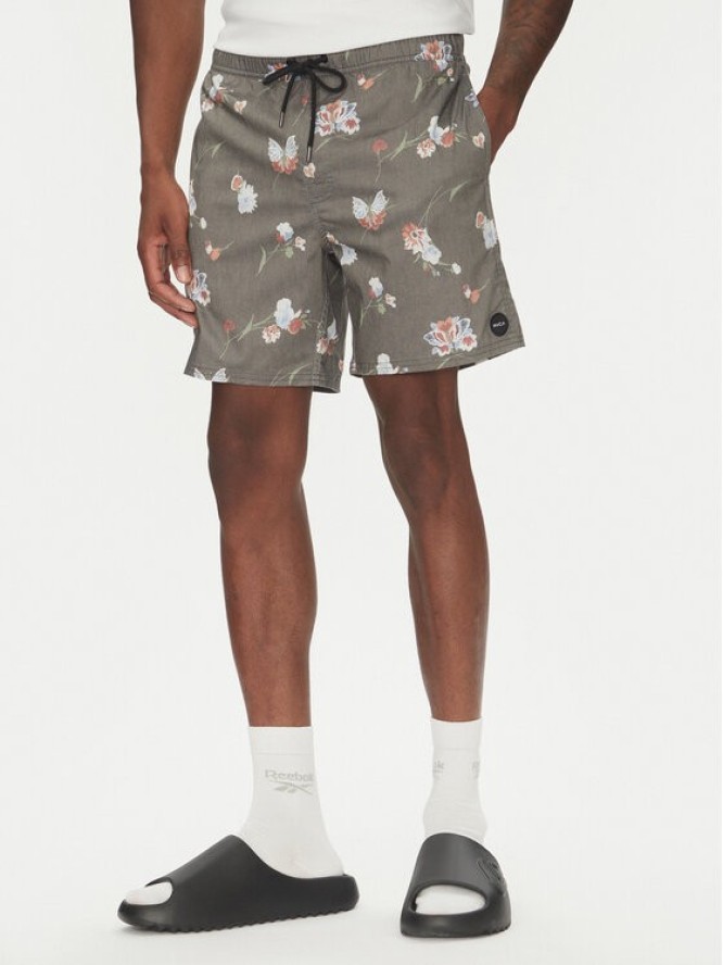 RVCA Szorty kąpielowe AVYBS00265 Szary Regular Fit
