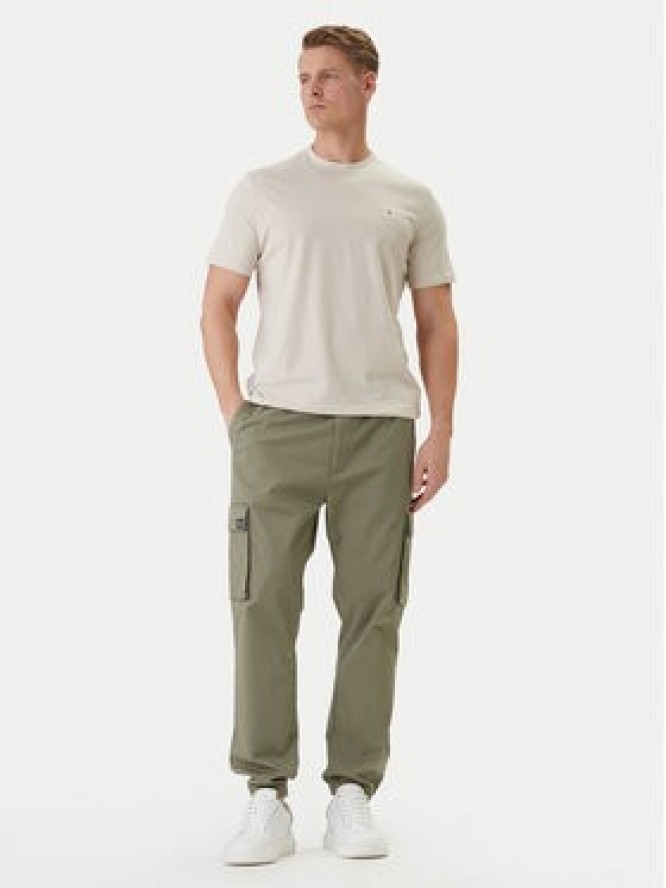 Calvin Klein Jeans T-Shirt LV04RC272G Écru Regular Fit