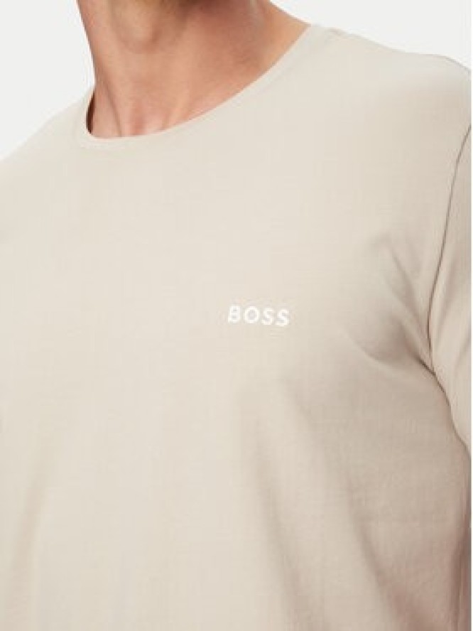 BOSS T-Shirt Mix&Match 50515312 Beżowy jasny Regular Fit
