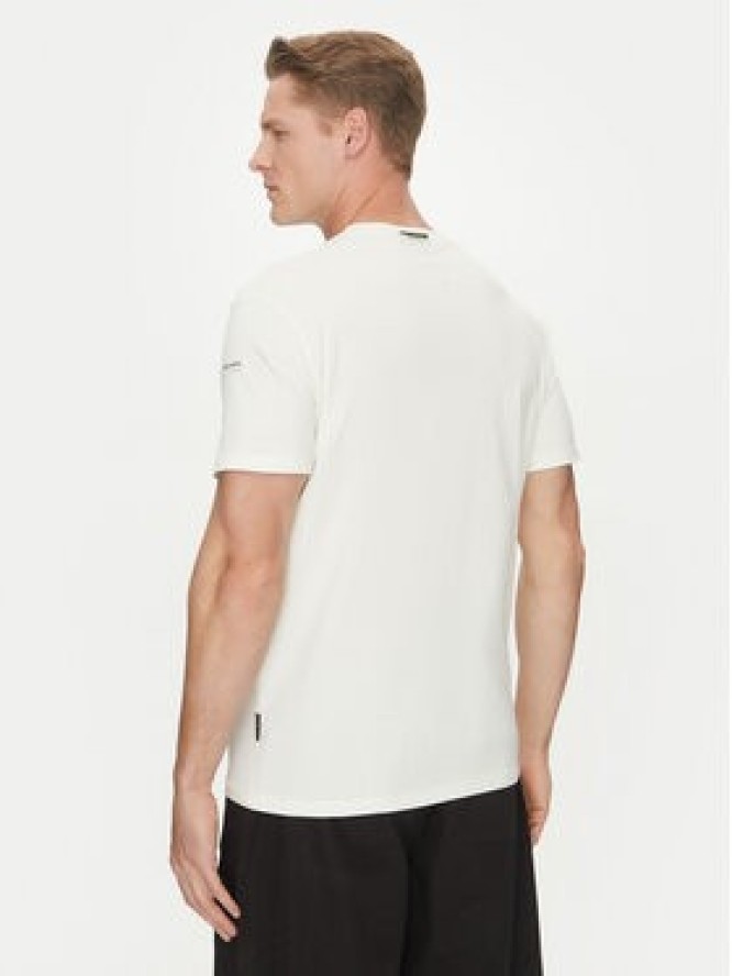 Napapijri T-Shirt S-Badge NP0A4I3N Biały Regular Fit