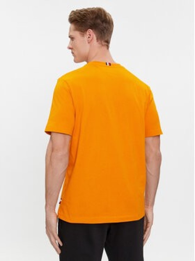 Tommy Hilfiger T-Shirt MW0MW34391 Pomarańczowy Regular Fit