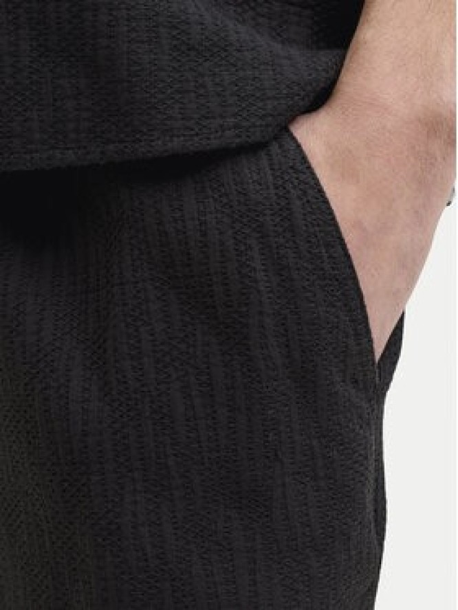 Jack & Jones Szorty materiałowe Jaiden 12293471 Czarny Regular Fit