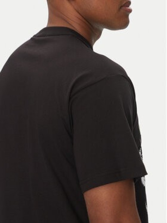 Versace Jeans Couture T-Shirt 78GAHT06 Czarny Regular Fit