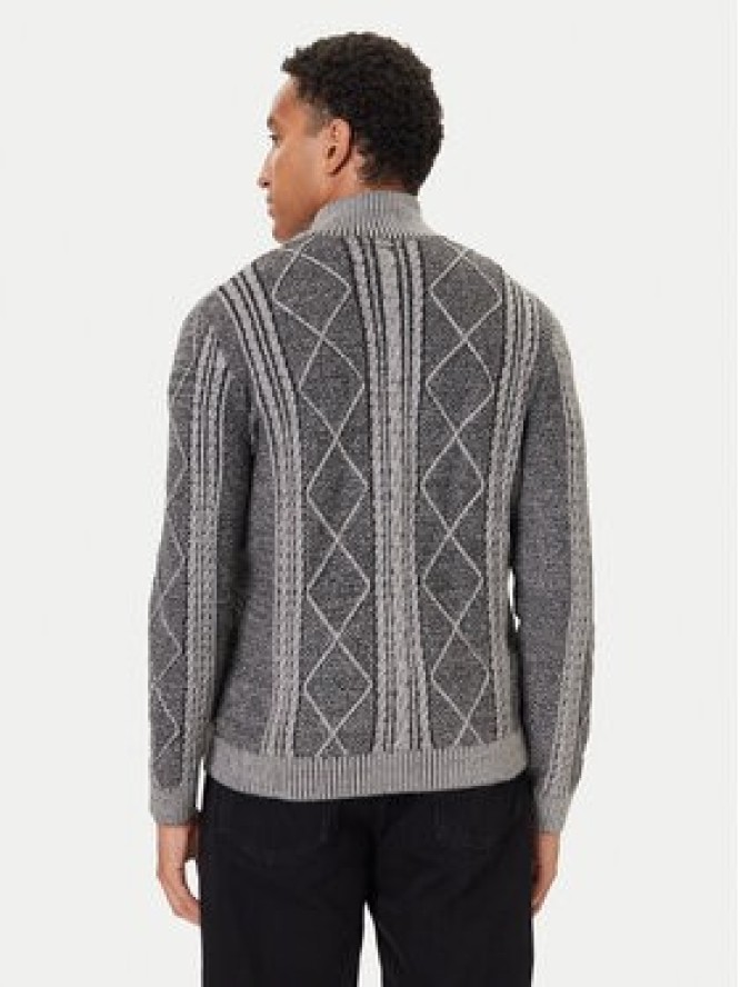 Guess Sweter M5BR44 Z2ZK2 Szary Regular Fit