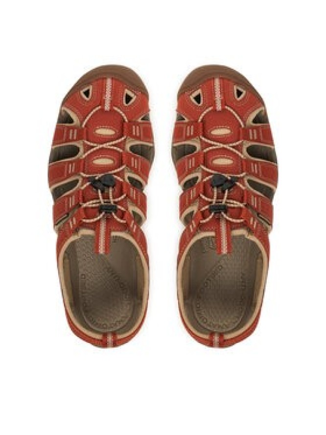 Keen Sandały CLEARWATER CNX BURNT BRICK/SAFAR 1032516 Brązowy