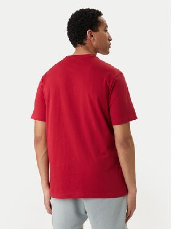 adidas T-Shirt Mini Embroidery Basketball Graphic KB2525 Czerwony Regular Fit