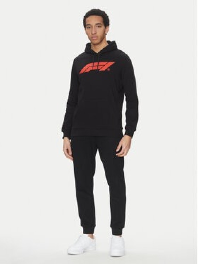 Puma Bluza F1 Ess Logo 625853 Czarny Regular Fit