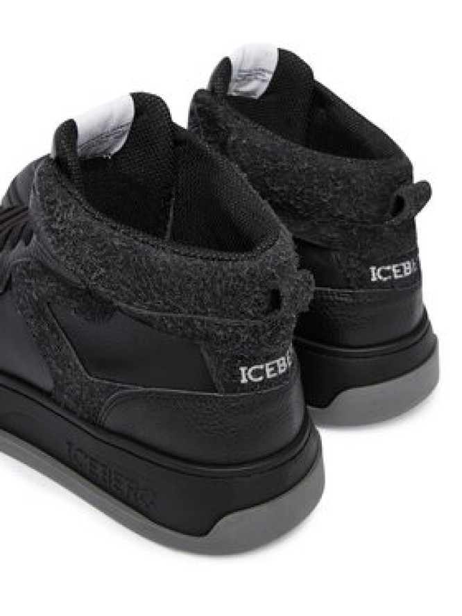 Iceberg Sneakersy Clock V2 IU1720 Czarny