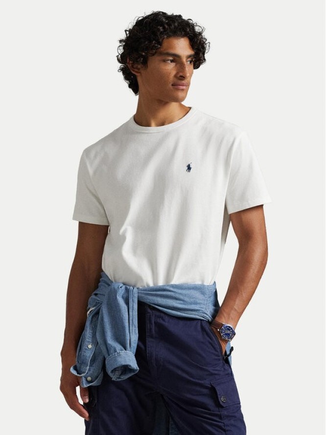 Polo Ralph Lauren T-Shirt Classics 710811284002 Biały Regular Fit