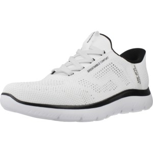 Kapcie SKECHERS SLIP-INS SUMMITS Biały