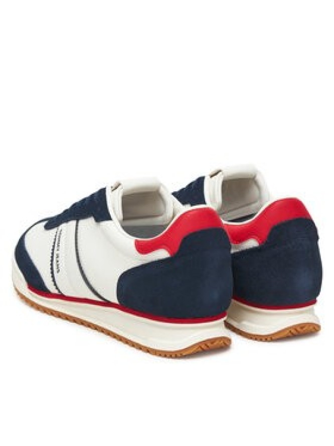 Tommy Jeans Sneakersy Tjm Retro Runner Cleated EM0EM01619 Biały