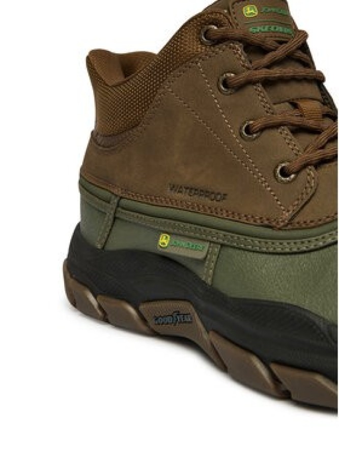 Skechers Trzewiki Respected - Swamper 256026/OLBR Brązowy