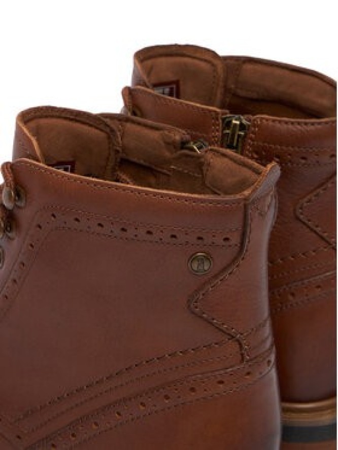 Clarks Kozaki Newford LaceBT 26183376 Brązowy