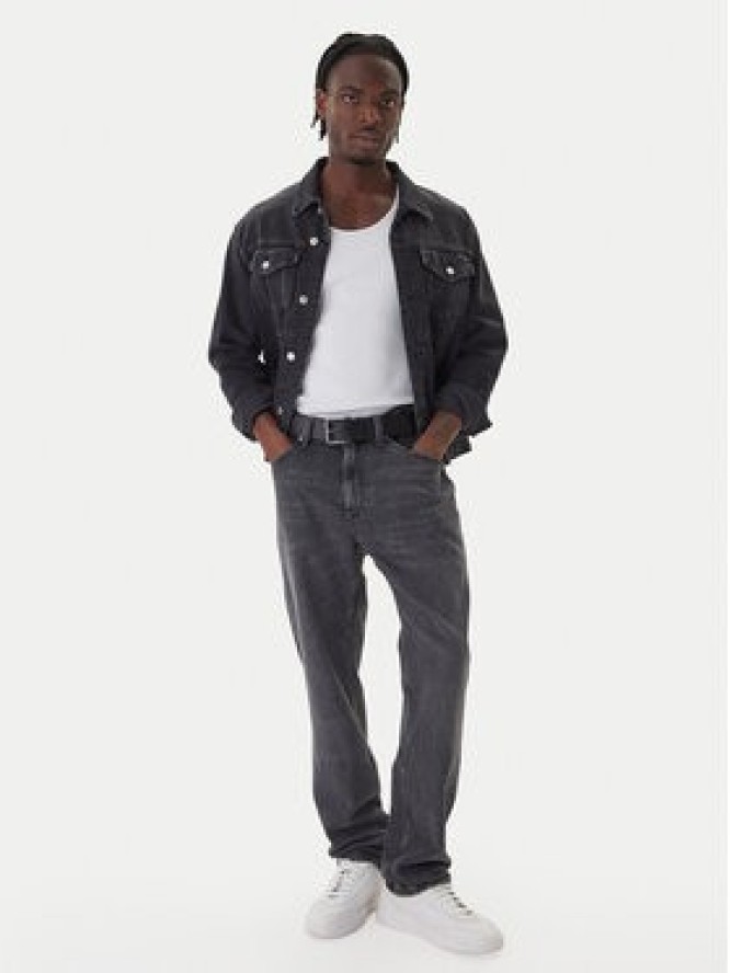 Tommy Jeans Jeansy DM0DM21355 Szary Regular Fit