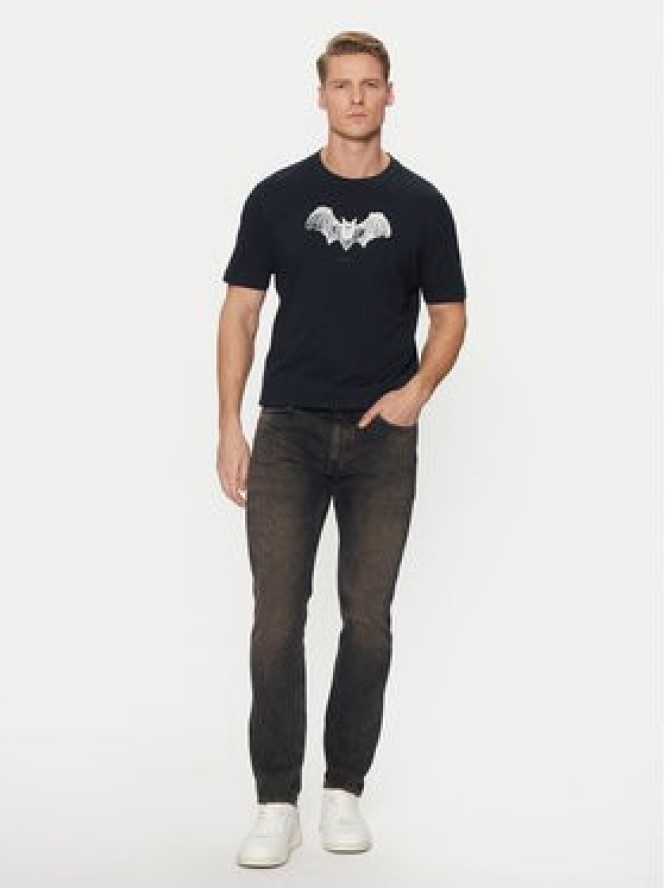 BOSS T-Shirt Spiderbat 50534924 Granatowy Regular Fit