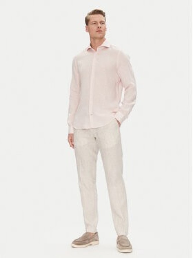 JOOP! Koszula 17 JSH-146Pai-W 30046075 Różowy Slim Fit