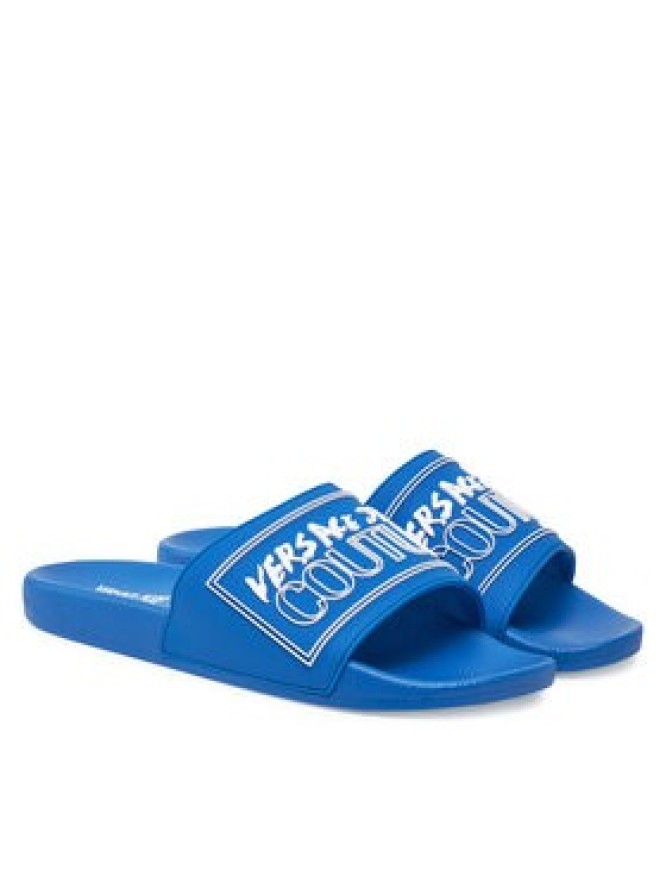 Versace Jeans Couture Klapki 78YA3SQ3 Niebieski