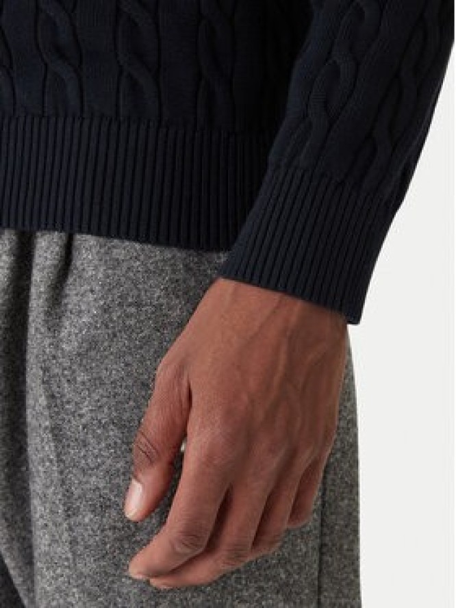 Gant Kardigan 8050604 Granatowy Slim Fit