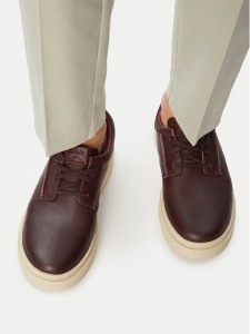 Clarks Półbuty Polden Lace 26184960 Brązowy