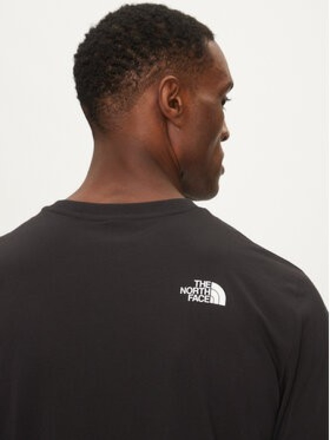 The North Face T-Shirt Fine NF0A8A6M Czarny Regular Fit