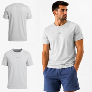T-SHIRT MĘSKI 4F KOSZULKA BAWEŁNIANA KOLEKCJA LIMITOWANA M3947 SS26
