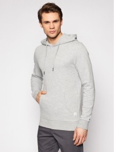 Jack & Jones Bluza Basic 12182537 Szary Regular Fit