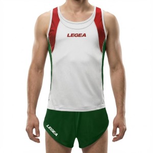 Komplet do biegania Kit Marathon biało-zielony