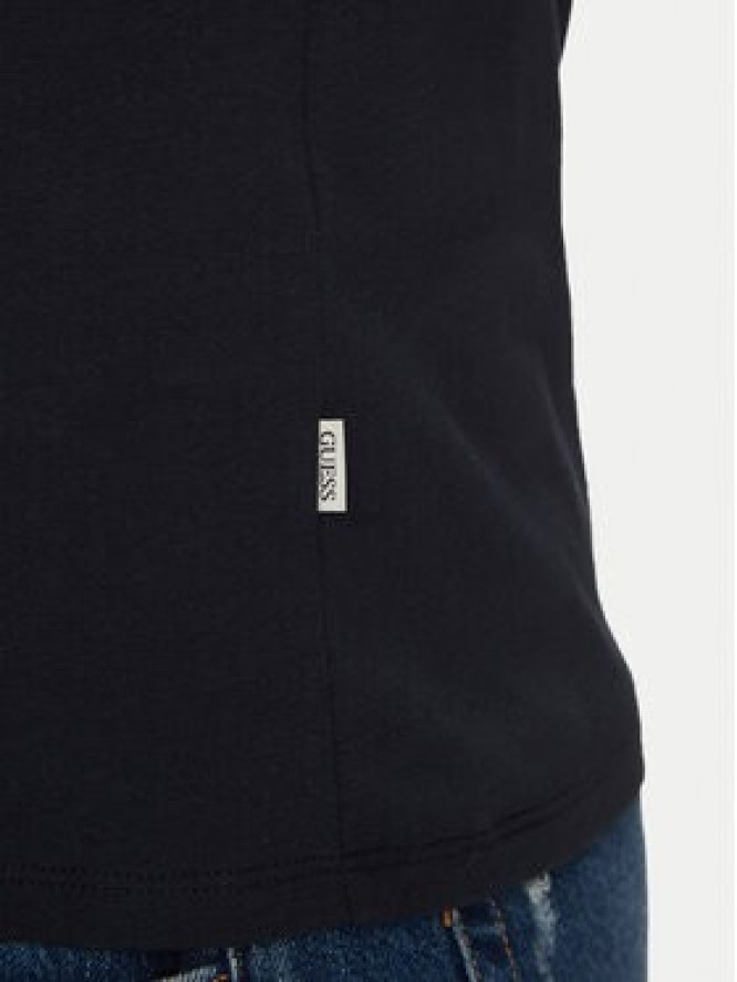 Guess Jeans T-Shirt M5GI23 K8HM0 Granatowy Slim Fit