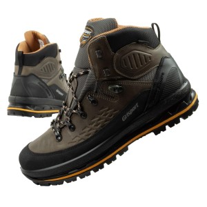 Buty trekkingowe męskie Grisport Grigio wodoodporne za kostkę