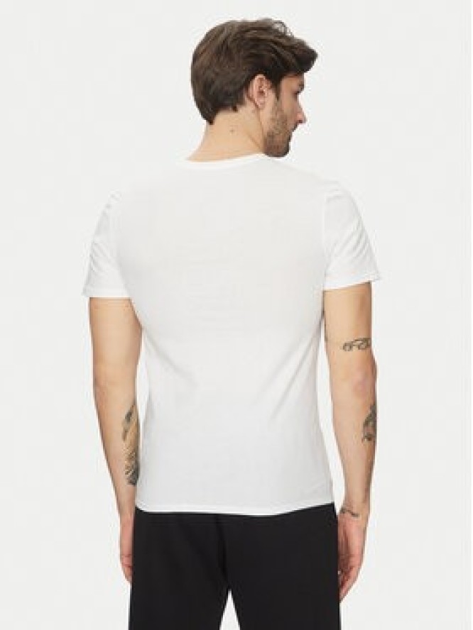 Lacoste Komplet t-shirtów TH9007 Biały Slim Fit