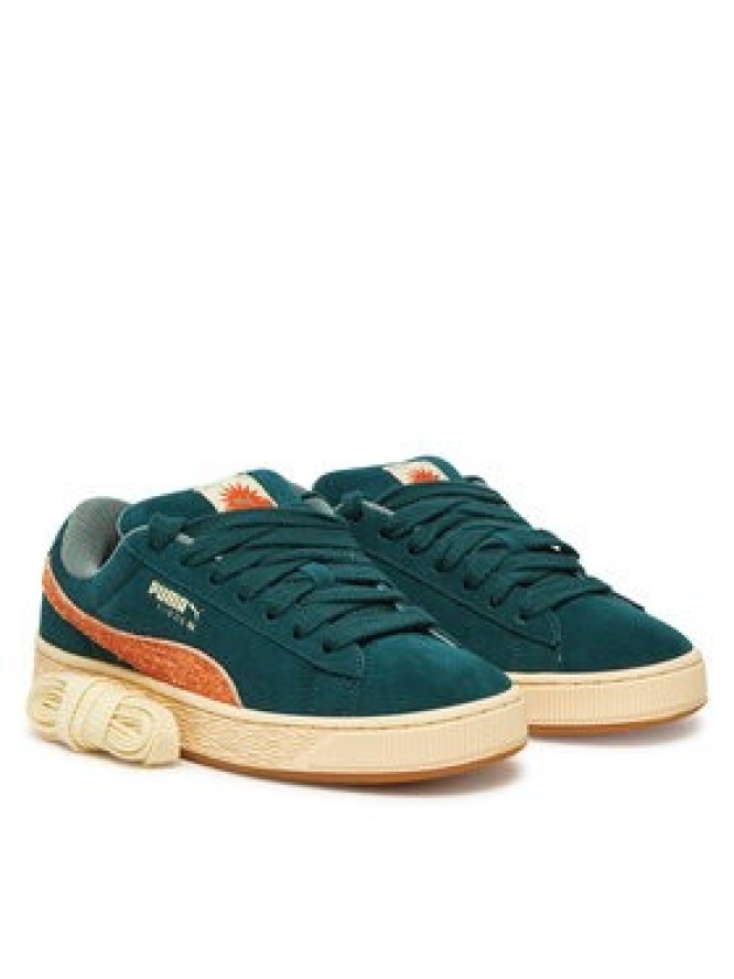 Puma Sneakersy Suede XL 402246 02 Zielony