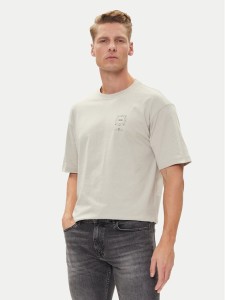 BOSS T-Shirt Te_Voyage 50546370 Beżowy Relaxed Fit