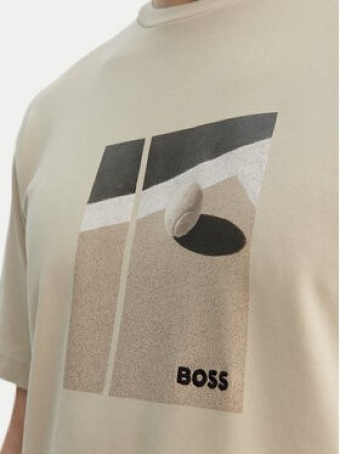 BOSS T-Shirt Join 50554365 Beżowy Regular Fit